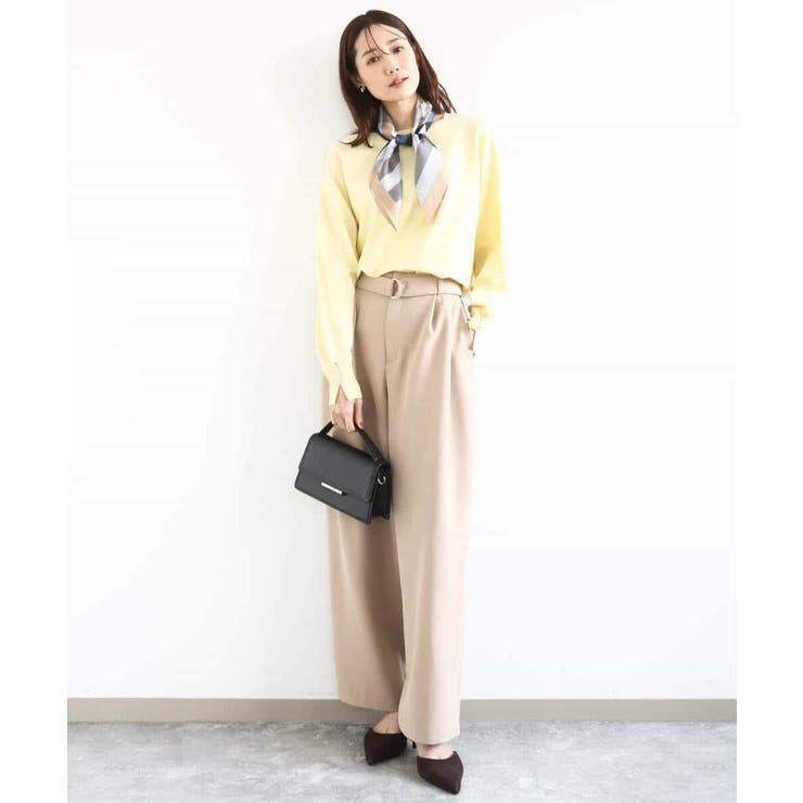 バレルシルエットパンツ/洗える | MK MICHEL KLEIN | 詳細画像46 