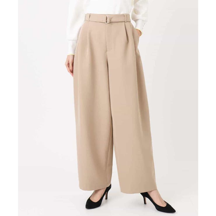 バレルシルエットパンツ/洗える | MK MICHEL KLEIN | 詳細画像9 