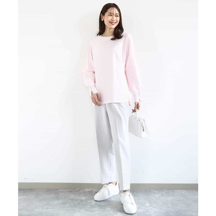 ダブルクロス テーパードパンツ/セットアップ対応/防シワ/ストレッチ/洗える | MK MICHEL KLEIN | 詳細画像16 