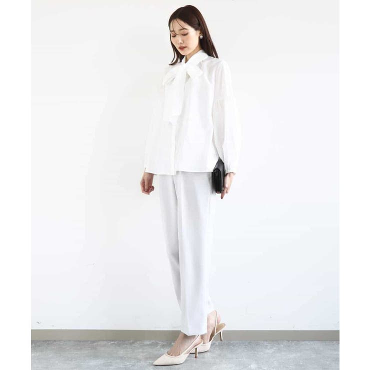 ダブルクロス テーパードパンツ/セットアップ対応/防シワ/ストレッチ/洗える | MK MICHEL KLEIN | 詳細画像17 