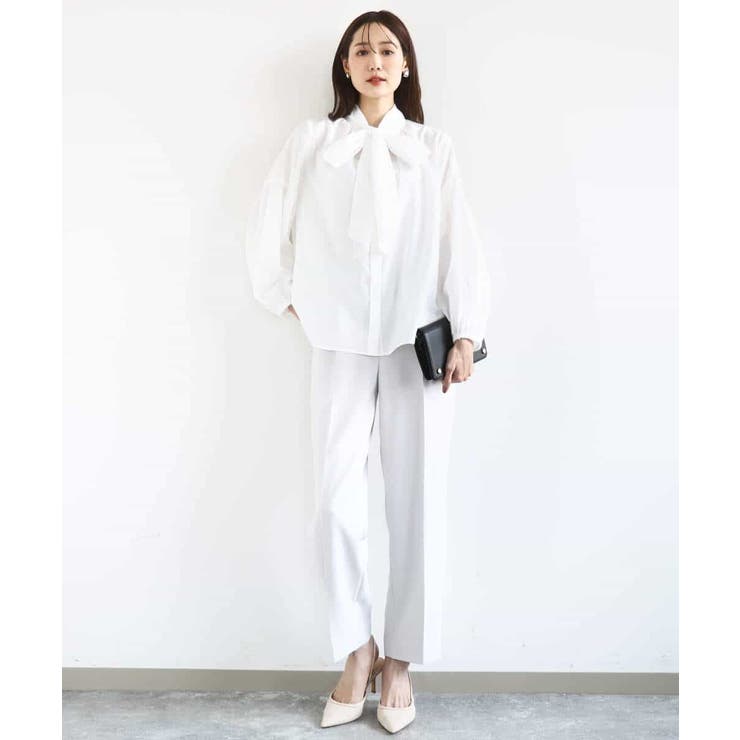 ダブルクロス テーパードパンツ/セットアップ対応/防シワ/ストレッチ/洗える | MK MICHEL KLEIN | 詳細画像18 