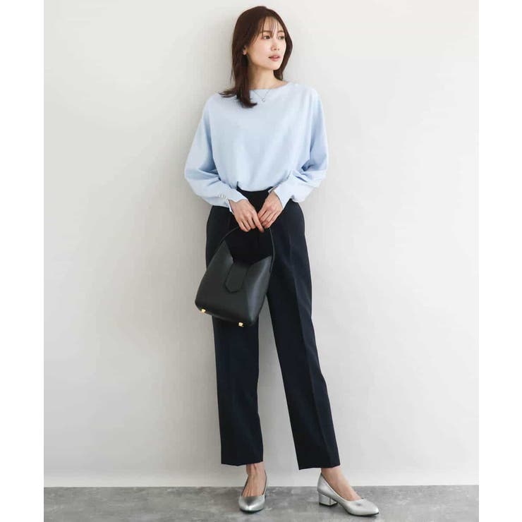 ダブルクロス テーパードパンツ/セットアップ対応/防シワ/ストレッチ/洗える | MK MICHEL KLEIN | 詳細画像3 