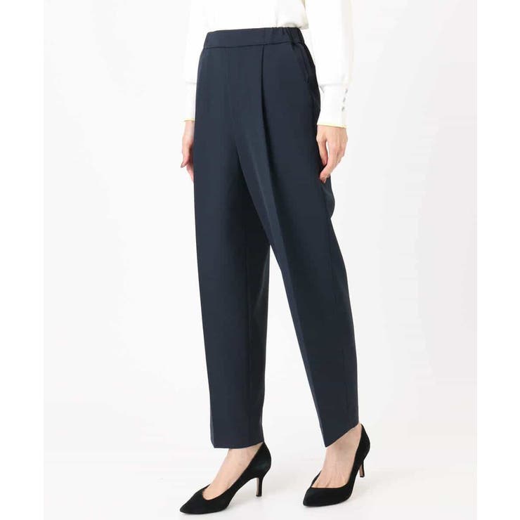 ダブルクロス テーパードパンツ/セットアップ対応/防シワ/ストレッチ/洗える | MK MICHEL KLEIN | 詳細画像34 