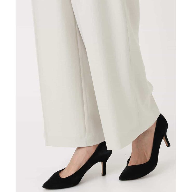 2タックストレートワイドパンツ/洗える | MK MICHEL KLEIN | 詳細画像42 