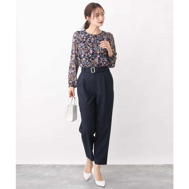 ドライオックスベルト付きパンツ/洗える[品番：ITKW0016302]｜MK