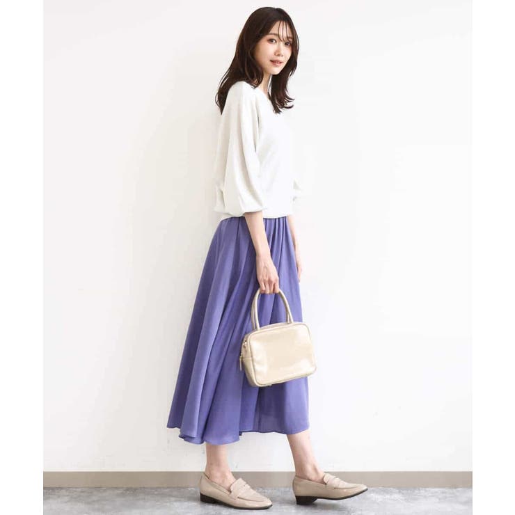 サテンガウチョパンツ/接触冷感/UVカット/洗える | MK MICHEL KLEIN | 詳細画像11 