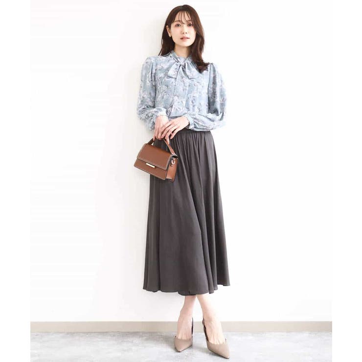 サテンガウチョパンツ/接触冷感/UVカット/洗える | MK MICHEL KLEIN | 詳細画像15 