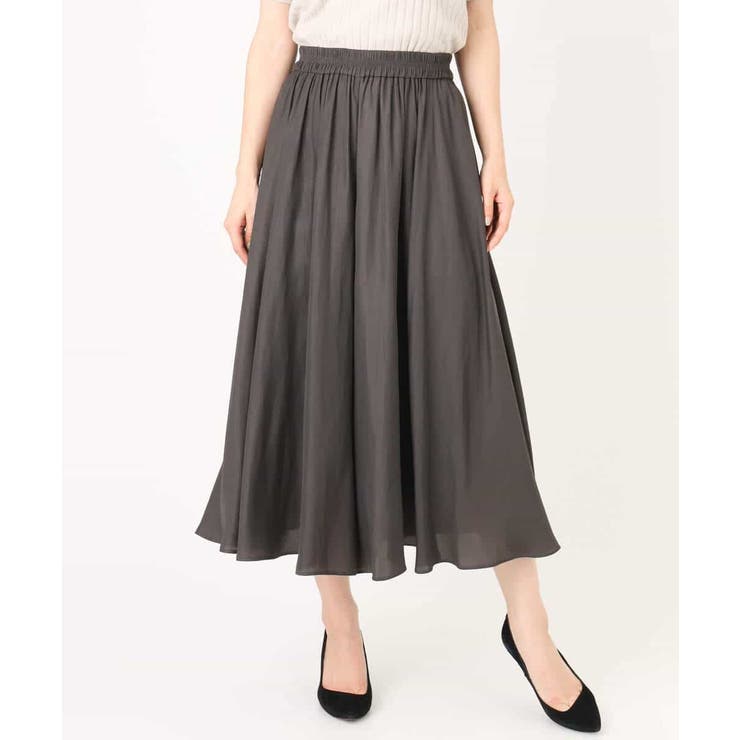 サテンガウチョパンツ/接触冷感/UVカット/洗える | MK MICHEL KLEIN | 詳細画像20 