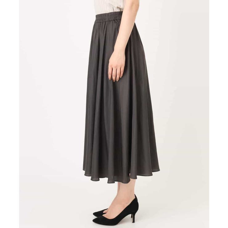 サテンガウチョパンツ/接触冷感/UVカット/洗える | MK MICHEL KLEIN | 詳細画像21 