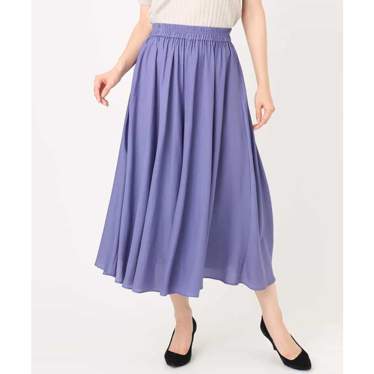 サテンガウチョパンツ/接触冷感/UVカット/洗える | MK MICHEL KLEIN | 詳細画像26 