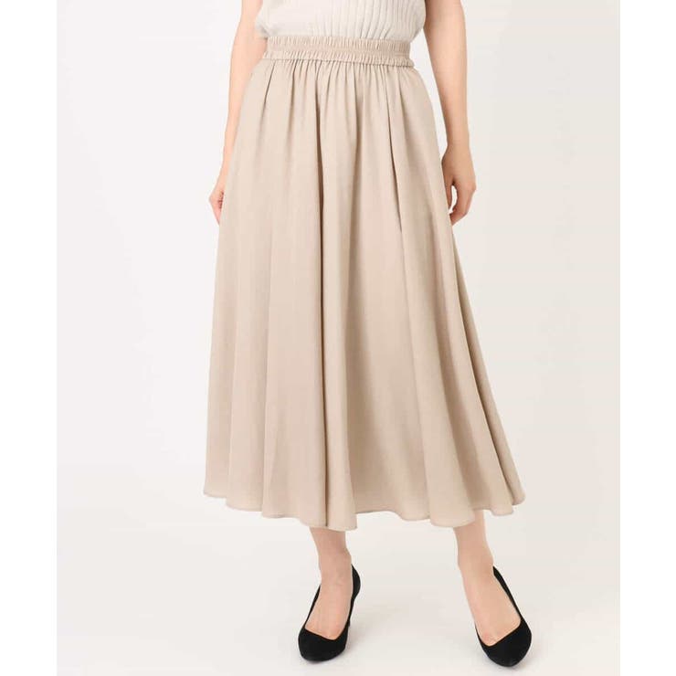 サテンガウチョパンツ/接触冷感/UVカット/洗える | MK MICHEL KLEIN | 詳細画像28 