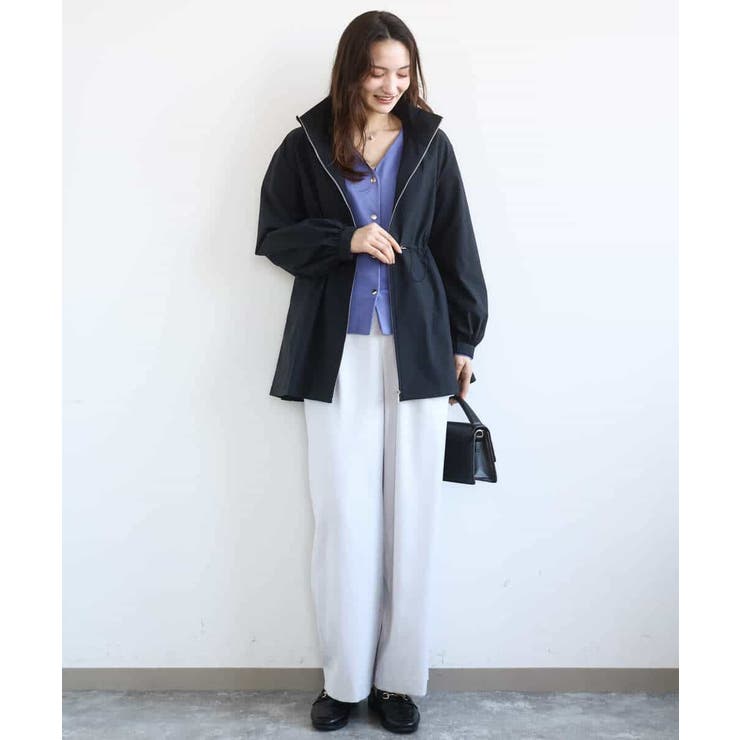 TRストレッチワイドパンツ/洗える | MK MICHEL KLEIN | 詳細画像16 