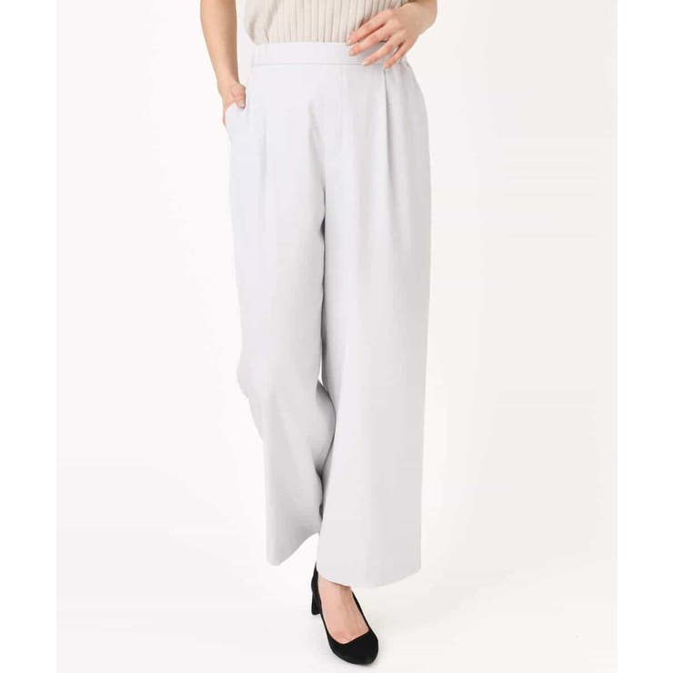 TRストレッチワイドパンツ/洗える | MK MICHEL KLEIN | 詳細画像24 