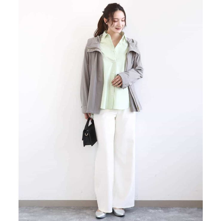 デニムライク ストレートワイドパンツ/洗える | MK MICHEL KLEIN | 詳細画像6 