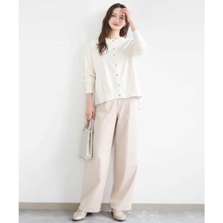 [SANAGARAシリーズ]デニムライク ワイドパンツ 接触冷感 | MK MICHEL KLEIN | 詳細画像11 