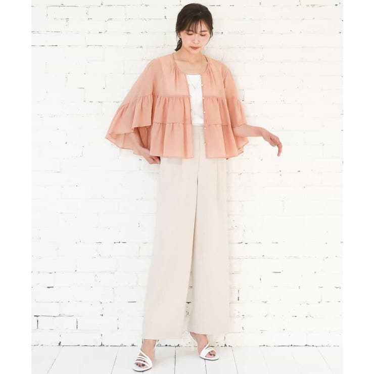 [SANAGARAシリーズ]デニムライク ワイドパンツ 接触冷感 | MK MICHEL KLEIN | 詳細画像58 