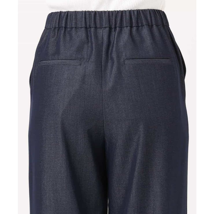 [SANAGARAシリーズ]デニムライク ワイドパンツ 接触冷感 | MK MICHEL KLEIN | 詳細画像79 