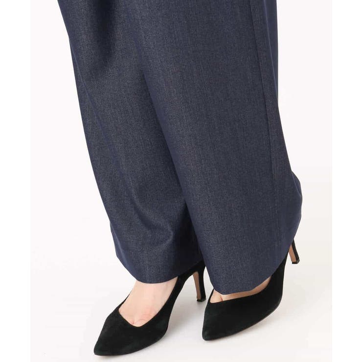 [SANAGARAシリーズ]デニムライク ワイドパンツ 接触冷感 | MK MICHEL KLEIN | 詳細画像81 