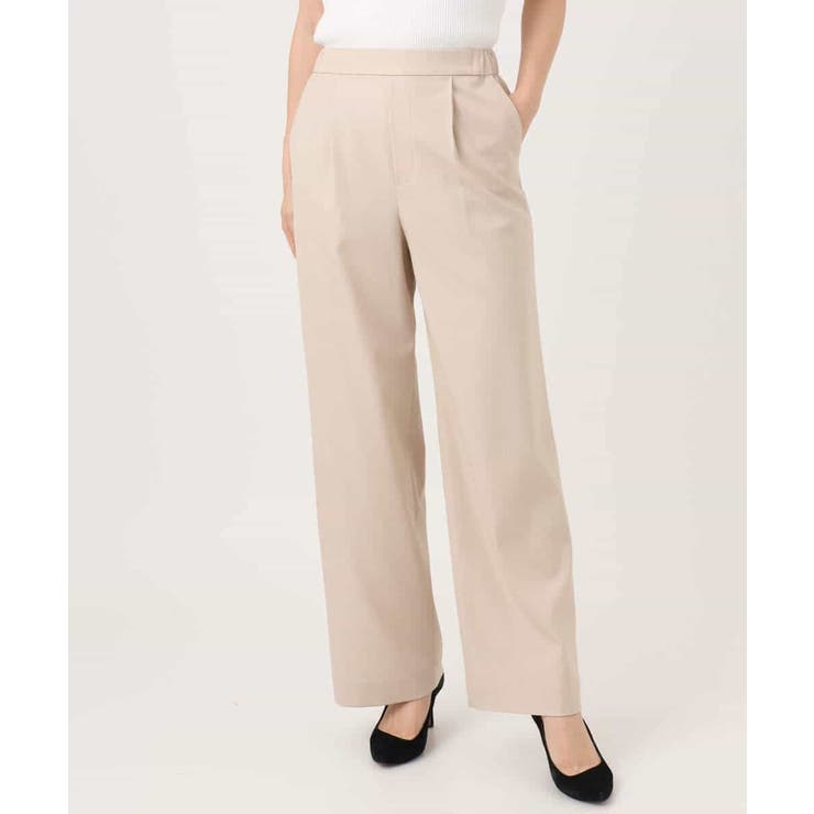 [SANAGARAシリーズ]デニムライク ワイドパンツ 接触冷感 | MK MICHEL KLEIN | 詳細画像83 