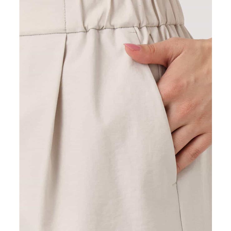 ストレッチツイル プルオンワイドパンツ/撥水/洗える | MK MICHEL KLEIN | 詳細画像24 