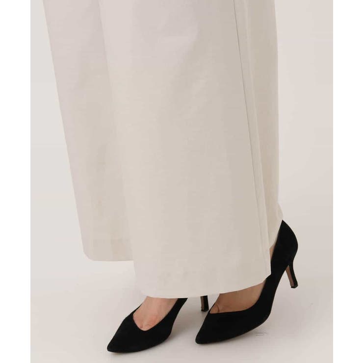 ストレッチツイル プルオンワイドパンツ/撥水/洗える | MK MICHEL KLEIN | 詳細画像25 