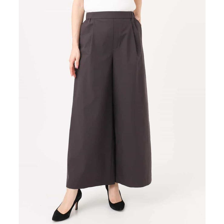 ストレッチツイル プルオンワイドパンツ/撥水/洗える | MK MICHEL KLEIN | 詳細画像27 