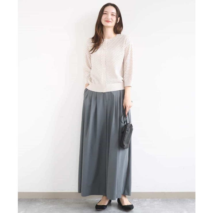 ストレッチ3タックワイドパンツ/洗える | MK MICHEL KLEIN | 詳細画像19 