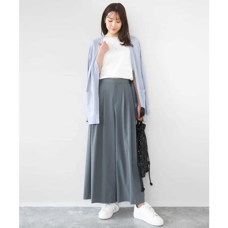 ストレッチ3タックワイドパンツ/洗える | MK MICHEL KLEIN | 詳細画像27 