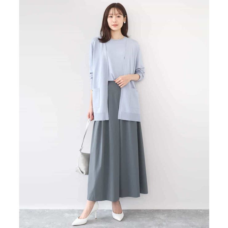 ストレッチ3タックワイドパンツ/洗える | MK MICHEL KLEIN | 詳細画像28 