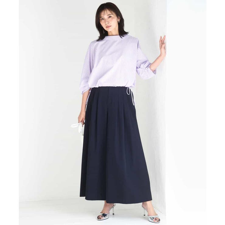 ストレッチ3タックワイドパンツ/洗える | MK MICHEL KLEIN | 詳細画像31 