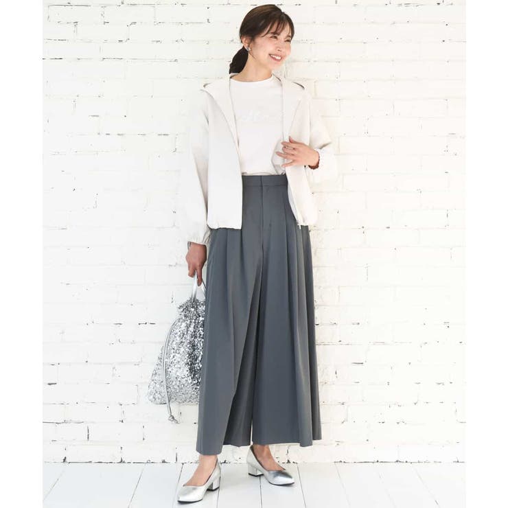 ストレッチ3タックワイドパンツ/洗える | MK MICHEL KLEIN | 詳細画像40 