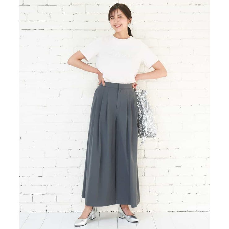 ストレッチ3タックワイドパンツ/洗える | MK MICHEL KLEIN | 詳細画像42 