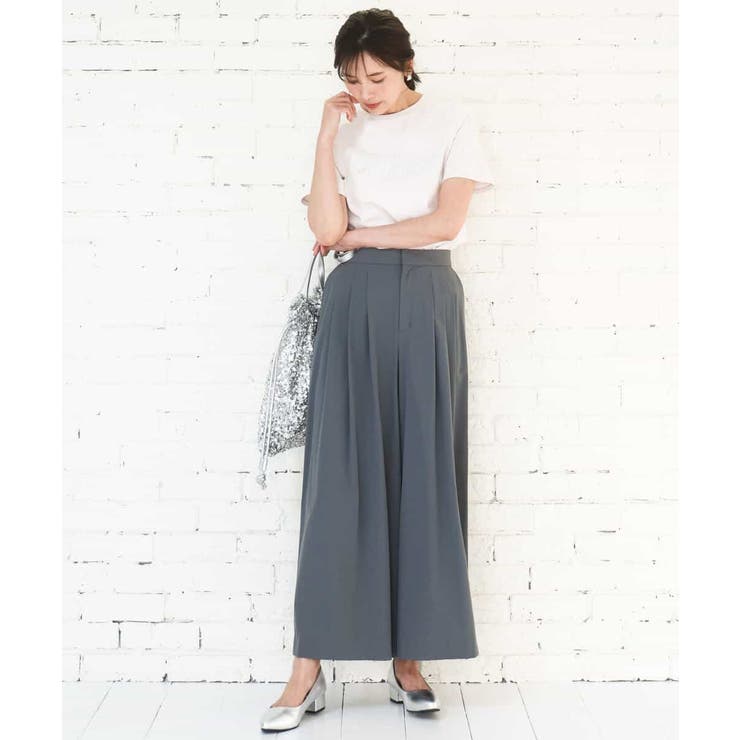 ストレッチ3タックワイドパンツ/洗える | MK MICHEL KLEIN | 詳細画像43 