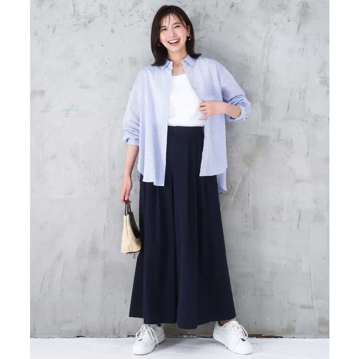 ストレッチ3タックワイドパンツ/洗える | MK MICHEL KLEIN | 詳細画像45 