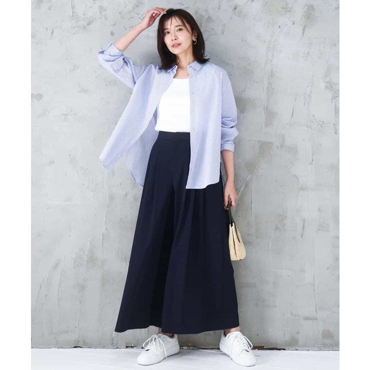 ストレッチ3タックワイドパンツ/洗える | MK MICHEL KLEIN | 詳細画像46 