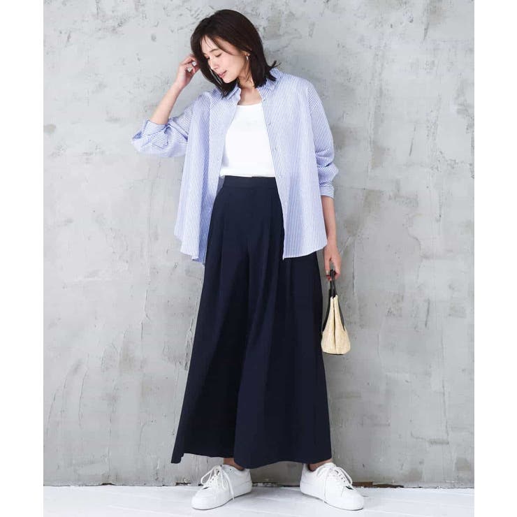 ストレッチ3タックワイドパンツ/洗える | MK MICHEL KLEIN | 詳細画像47 