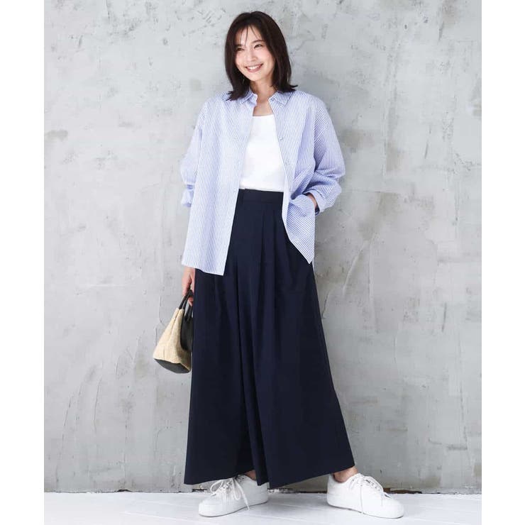 ストレッチ3タックワイドパンツ/洗える | MK MICHEL KLEIN | 詳細画像48 