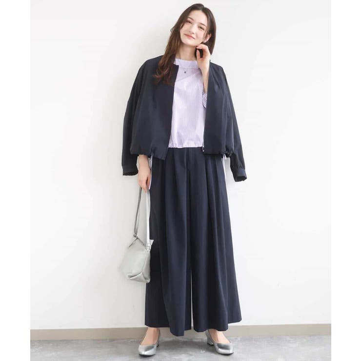 ストレッチ3タックワイドパンツ/洗える | MK MICHEL KLEIN | 詳細画像5 