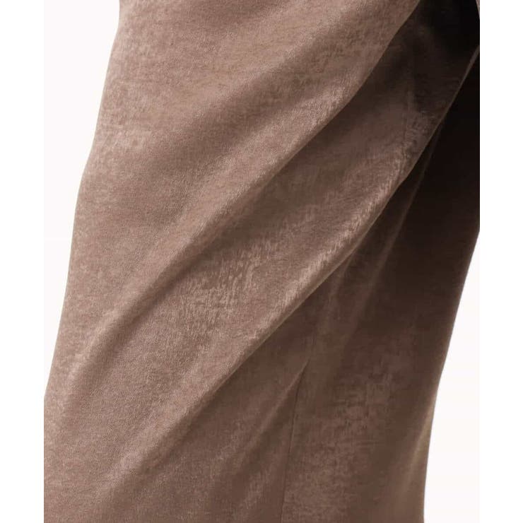 サテンヴィンテージ調ワイドパンツ/接触冷感/洗える | MK MICHEL KLEIN | 詳細画像37 