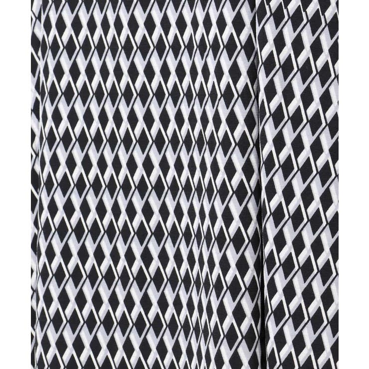 [イージーケア]幾何柄ジャージーワンピース/洗える | MK MICHEL KLEIN | 詳細画像21 