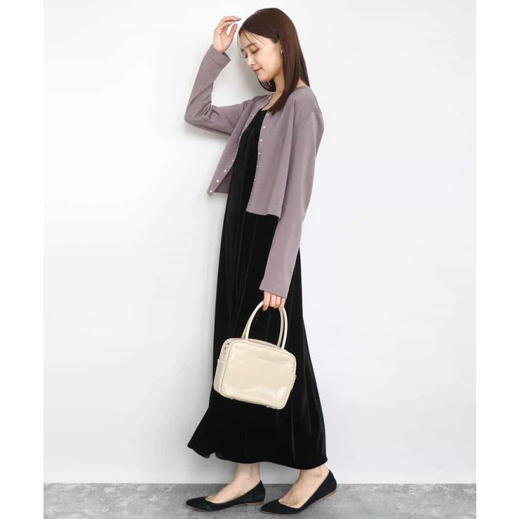 ドット釦コンパクトニットカーディガン/洗える | MK MICHEL KLEIN | 詳細画像13 