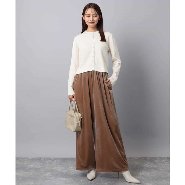 ドット釦コンパクトニットカーディガン/洗える | MK MICHEL KLEIN | 詳細画像15 