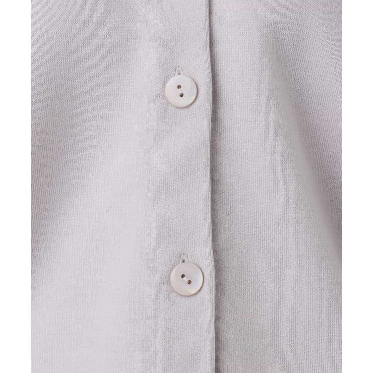 スムース編みVネックニットカーディガン/洗える | MK MICHEL KLEIN | 詳細画像13 