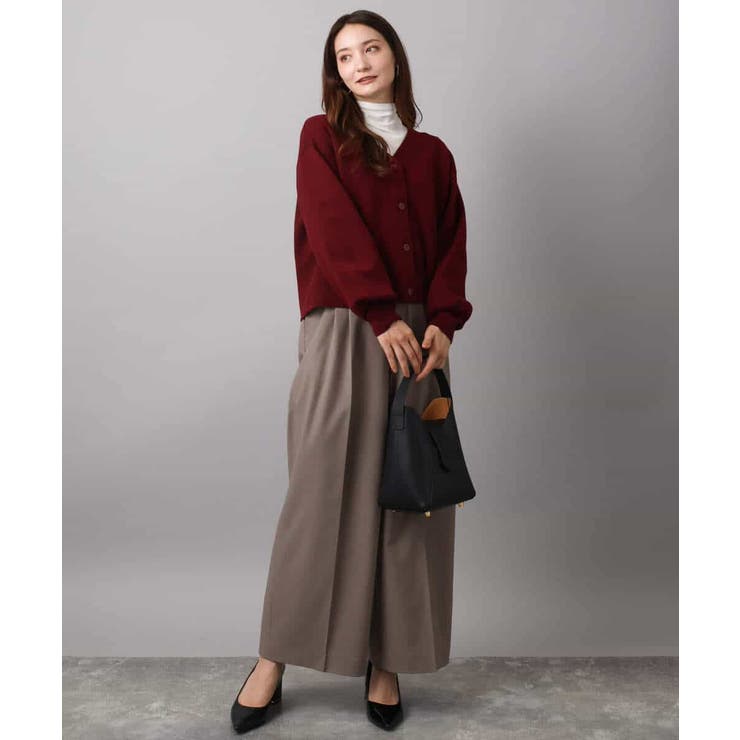 スムース編みVネックニットカーディガン/洗える | MK MICHEL KLEIN | 詳細画像19 