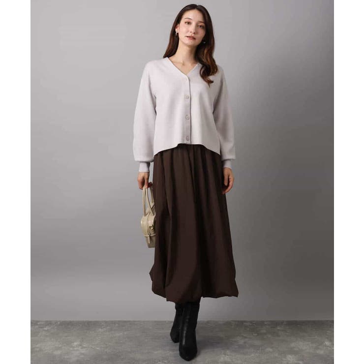 スムース編みVネックニットカーディガン/洗える | MK MICHEL KLEIN | 詳細画像25 