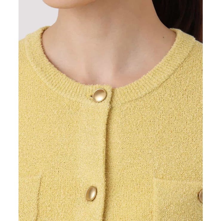 ミニブークレーカーディガン/洗える | MK MICHEL KLEIN | 詳細画像17 