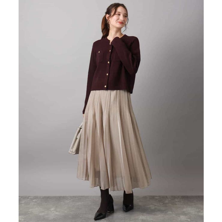 ミニブークレーカーディガン/洗える | MK MICHEL KLEIN | 詳細画像7 