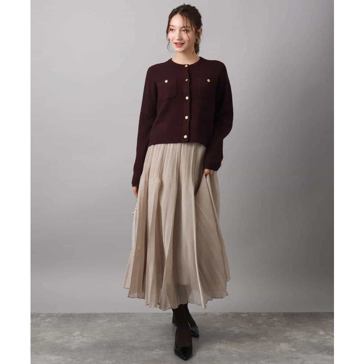 ミニブークレーカーディガン/洗える | MK MICHEL KLEIN | 詳細画像9 