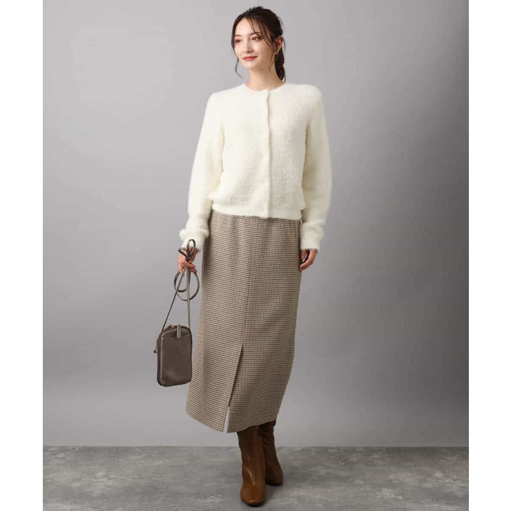 フェザーニットカーディガン/洗える | MK MICHEL KLEIN | 詳細画像12 