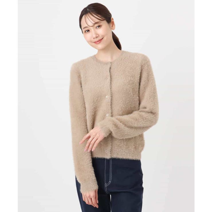 フェザーニットカーディガン/洗える | MK MICHEL KLEIN | 詳細画像20 